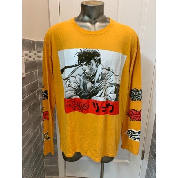 Gently used Street Fighter long sleeve shirt - Picture 1 of 4